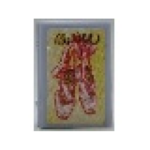 Деталь LEGO 33009pb030 Minifigure, Utensil Book 2 x 3 with Ballet Shoes Pattern (Stickers) - Set 3270