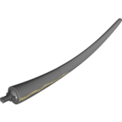 Dinosaur Tail Therizinosaurus with Pin and Tan Markings Pattern Dinosaur Tail Therizinosaurus with Pin and Tan Markings Pattern