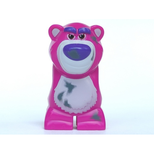 Деталь LEGO 90187c01pb02 Bear Body 'Lotso' with Dirt Pattern