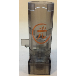 Projectile Launcher, 2 x 3 x 4 2/3 Disk 2 x 2 with Orange Japanese Logogram '光' (Light) Pattern (Sticker) - Set 7706