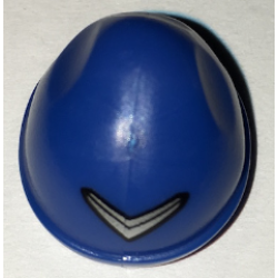 Minifigure, Headgear Cap, Beanie with Silver Boomerang Pattern Minifigure, Headgear Cap, Beanie with Silver Boomerang Pattern