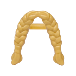 Minifigure Beard, Braided Double