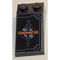 Slope 18 4 x 2 with Hatch and Taskmaster Logo with Sword Pattern (Sticker) - Set 77905