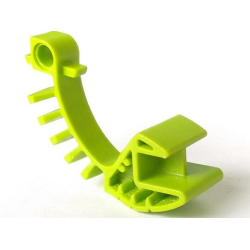 Bionicle Tohunga Claw Arm (5 Spines on Curve) - Lime