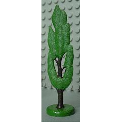 Деталь LEGO FTCypH Plant, Tree Flat Cypress Painted with Hollow Base - Green