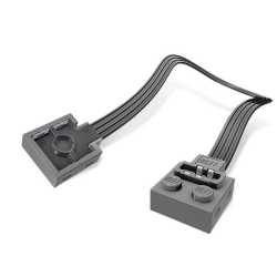 Electric, Power Functions Extension with one Light Bluish Gray End (length 20cm) Electric, Power Functions Extension with one Light Bluish Gray End (length 20cm)