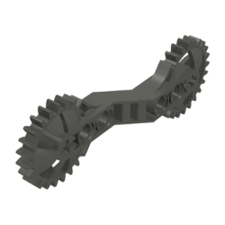 Technic, Arm 1 x 7 x 2 with Gear Ends