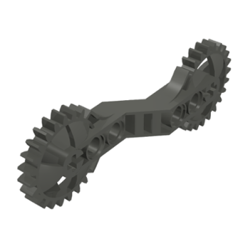 Деталь LEGO 32311 Technic, Arm 1 x 7 x 2 with Gear Ends