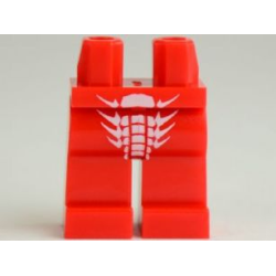 Hips and Legs with White Scales Pattern Hips and Legs with White Scales Pattern