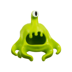 Alien Clinger with White Eye with Black Pupil Pattern