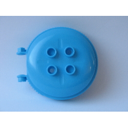 Duplo Cart Lid Round with 2 x 2 Studs and Hinge Duplo Cart Lid Round with 2 x 2 Studs and Hinge