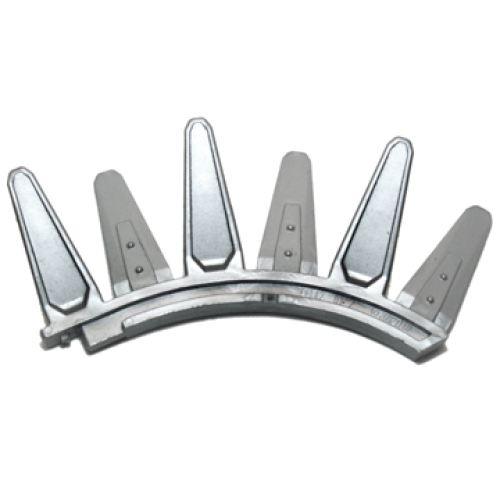 Деталь LEGO 44142 Bionicle Rahkshi Back Blade, 6 Blades Alternately Angled (Panrahk)