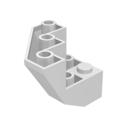 Brick, Modified Facet 3 x 3 x 2 Bottom