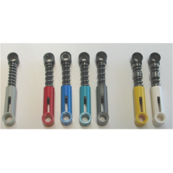 Technic, Shock Absorber 6.5L with Black Piston Rod (Undetermined Type) - Red Technic, Shock Absorber 6.5L with Black Piston Rod (Undetermined Type) - Red