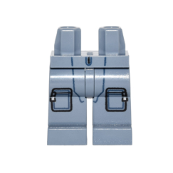 Hips and Legs with 2 Knee Pockets with Silver Zippers Jumpsuit Pattern Hips and Legs with 2 Knee Pockets with Silver Zippers Jumpsuit Pattern