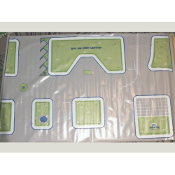 Town Plan Board, Plastic Large Soft (72cm x 120cm) - Set 1200