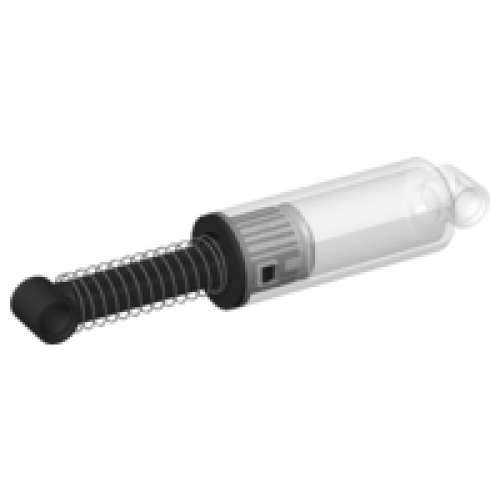 Деталь LEGO 32181c02 Technic, Shock Absorber 10L Damped (Undetermined Type) - Trans-Clear