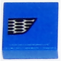 Tile 1 x 1 with Ford Mustang Lower Grille Honeycomb Pattern Model Left Side (Sticker) - Set 75871 Tile 1 x 1 with Ford Mustang Lower Grille Honeycomb Pattern Model Left Side (Sticker) - Set 75871