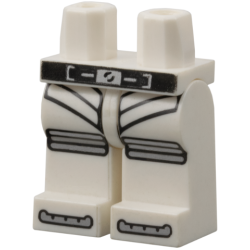 Hips and Legs with Black Belt, Silver Panels, Knee Pads and Shoe Tips Pattern Hips and Legs with Black Belt, Silver Panels, Knee Pads and Shoe Tips Pattern