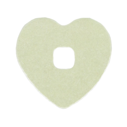 Clikits, Icon Accent Foam Paper Heart 3 7/8 x 3 7/8 with Pearlescent Surface Clikits, Icon Accent Foam Paper Heart 3 7/8 x 3 7/8 with Pearlescent Surface