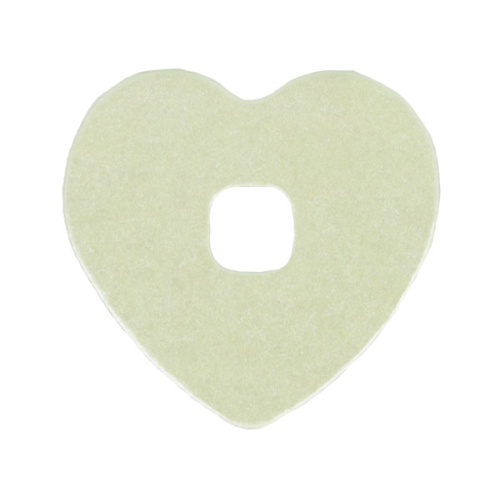 Деталь LEGO 46461ppr Clikits, Icon Accent Foam Paper Heart 3 7/8 x 3 7/8 with Pearlescent Surface