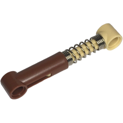 Technic, Shock Absorber 6.5L with Tan Piston Rod - Hard Spring, Tight Coils at Ends Technic, Shock Absorber 6.5L with Tan Piston Rod - Hard Spring, Tight Coils at Ends