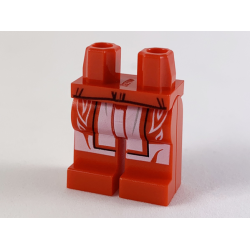 Hips and Legs with White Flames, Apron and Knees Pattern Hips and Legs with White Flames, Apron and Knees Pattern