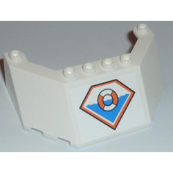 Windscreen 5 x 8 x 2 with Coast Guard Logo Pattern (Sticker) - Set 7739 Windscreen 5 x 8 x 2 with Coast Guard Logo Pattern (Sticker) - Set 7739