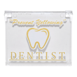 Glass for Window 1 x 4 x 3 - Opening with Gold and White '