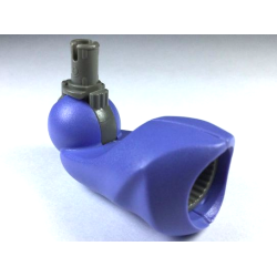 Galidor Limb Arm Nick, Top Section with Dark Gray Rotation Joint Pin - Medium Violet Galidor Limb Arm Nick, Top Section with Dark Gray Rotation Joint Pin - Medium Violet