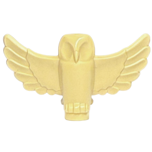 Деталь LEGO 67632 Owl, Spread Wings - Tan