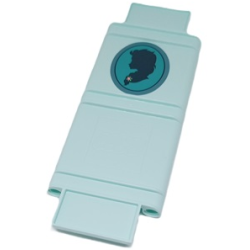 Container, Book Cover Binding, 16 x 6 x 1 (Storybook Adventures) with Dark Blue Elsa Silhouette with Silver Holographic Snowflake in Hair and Oval Border Pattern (Sticker) - Set 43189 Container, Book Cover Binding, 16 x 6 x 1 (Storybook Adventures) with Dark Blue Elsa Silhouette with Silver Holographic Snowflake in Hair and Oval Border Pattern (Sticker) - Set 43189