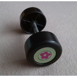 Duplo Wheel Double Assembly with Metal Axle and Flower Pattern Duplo Wheel Double Assembly with Metal Axle and Flower Pattern