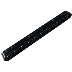 Technic, Liftarm Thick 1 x 11 with Dark Bluish Gray Tread Plate with 8 Holes Pattern Model Right Side (Sticker) - Set 42126