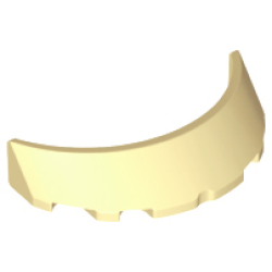 Windscreen 3 x 6 x 1 Curved - Tan