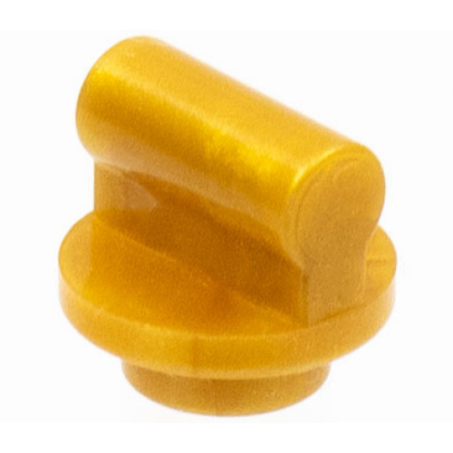 Деталь LEGO 79194 Plate, Round 1 x 1 with Bar Handle on Long Stem