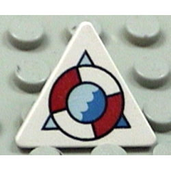 Road Sign 2 x 2 Triangle with Clip with Coast Guard Logo on Triangle Pattern Road Sign 2 x 2 Triangle with Clip with Coast Guard Logo on Triangle Pattern