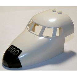 Aircraft Fuselage Forward Top Curved 6 x 10 x 4 with 5 Window Panes with Shuttle Nose Pattern Aircraft Fuselage Forward Top Curved 6 x 10 x 4 with 5 Window Panes with Shuttle Nose Pattern