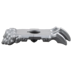 Minifigure Armor Shoulder Pads with Fur and 3 Spikes / Claws