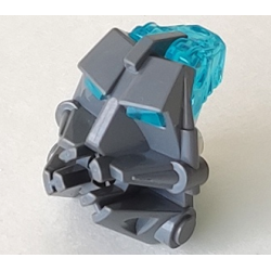 Bionicle Head Connector Block 3 x 4 x 1 2/3 with Trans-Light Blue Eye / Brain Stalk (32553 / 32554) Bionicle Head Connector Block 3 x 4 x 1 2/3 with Trans-Light Blue Eye / Brain Stalk (32553 / 32554)