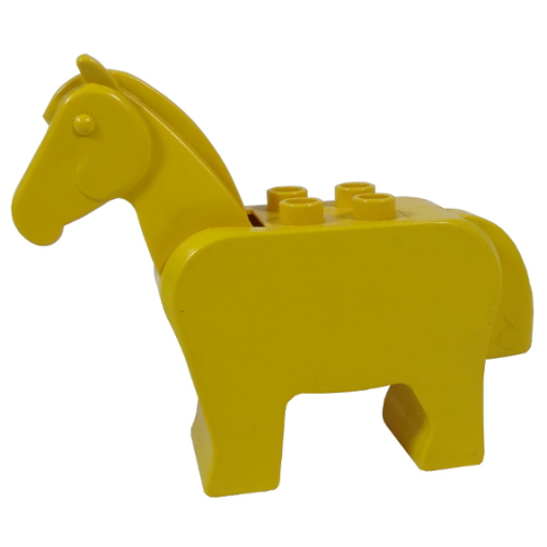 Деталь LEGO horse01c01 Duplo Horse with Movable Head and Tail