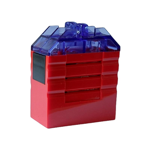 Деталь LEGO bb0042c02 Electric, Light & Sound Siren 4 x 2 x 4 Jack Stone with Trans-Purple Top