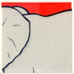 Duplo, Tile 2 x 2 x 1 with Elephant Mosaic Picture 14 Pattern