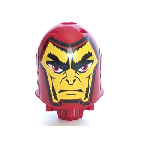 Деталь LEGO bb0153pb05 Large Figure Head with Vladek Pattern