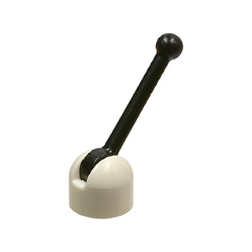 Деталь LEGO 4592c02 Antenna Small Base with Black Lever (4592 / 4593)