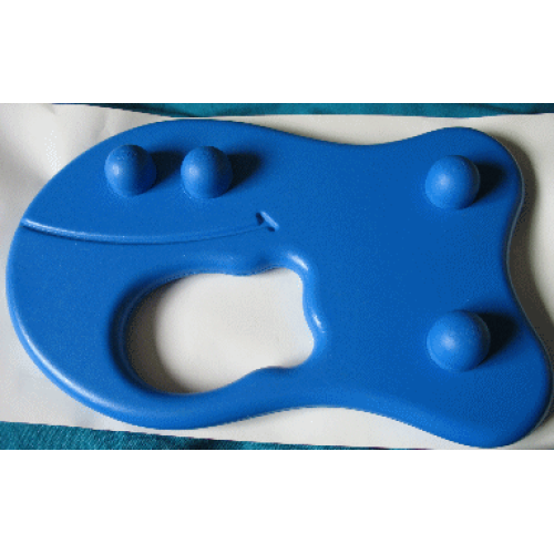 Деталь LEGO 72110 Primo Raft Large Fish-Shaped with Four Studs and Small Fish-Shaped Hole