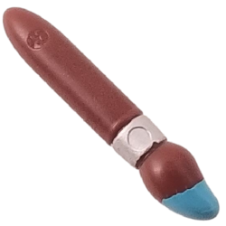 Minifigure, Utensil Paint Brush with Silver Ferrule and Medium Azure Tip Pattern