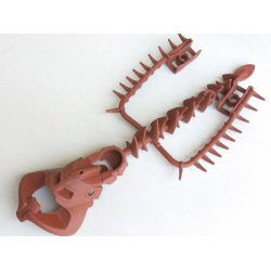 Bionicle Piraka Spine with Mask and Arm Covers (Avak) - Flexible Rubber Bionicle Piraka Spine with Mask and Arm Covers (Avak) - Flexible Rubber