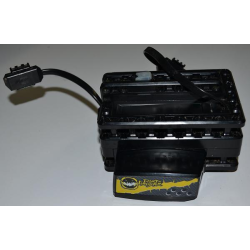 Electric RC Racer Battery Box / Receiver Unit with 'DIRT CRUSHER', Yellow Crack and Holes Pattern on both Sides (Stickers) - Set 8369-1 Electric RC Racer Battery Box / Receiver Unit with 'DIRT CRUSHER', Yellow Crack and Holes Pattern on both Sides (Stickers) - Set 8369-1