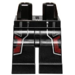 Hips and Legs with Silver and Dark Red Coattails Outline Pattern (Ant-Man) Hips and Legs with Silver and Dark Red Coattails Outline Pattern (Ant-Man)